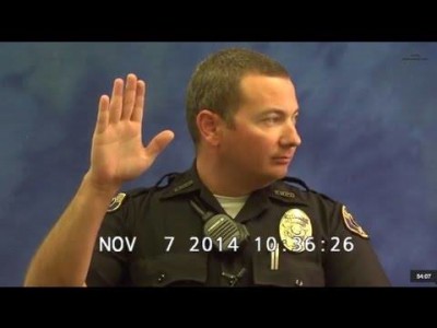 Nicholas Galbo testifying at deposition in Eimers case.