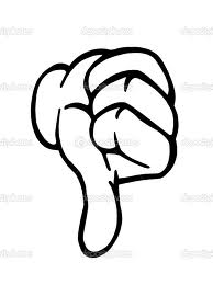 thumbs down