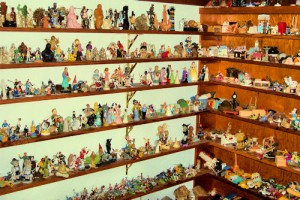 Sandplay bookshelves
