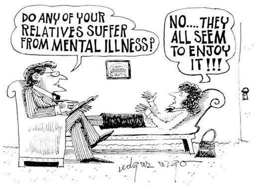 mental illness suffers