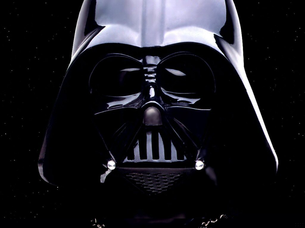 Darth Vader head shot