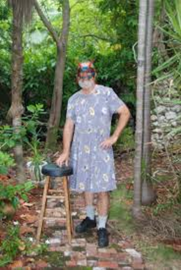 Sloan in dress