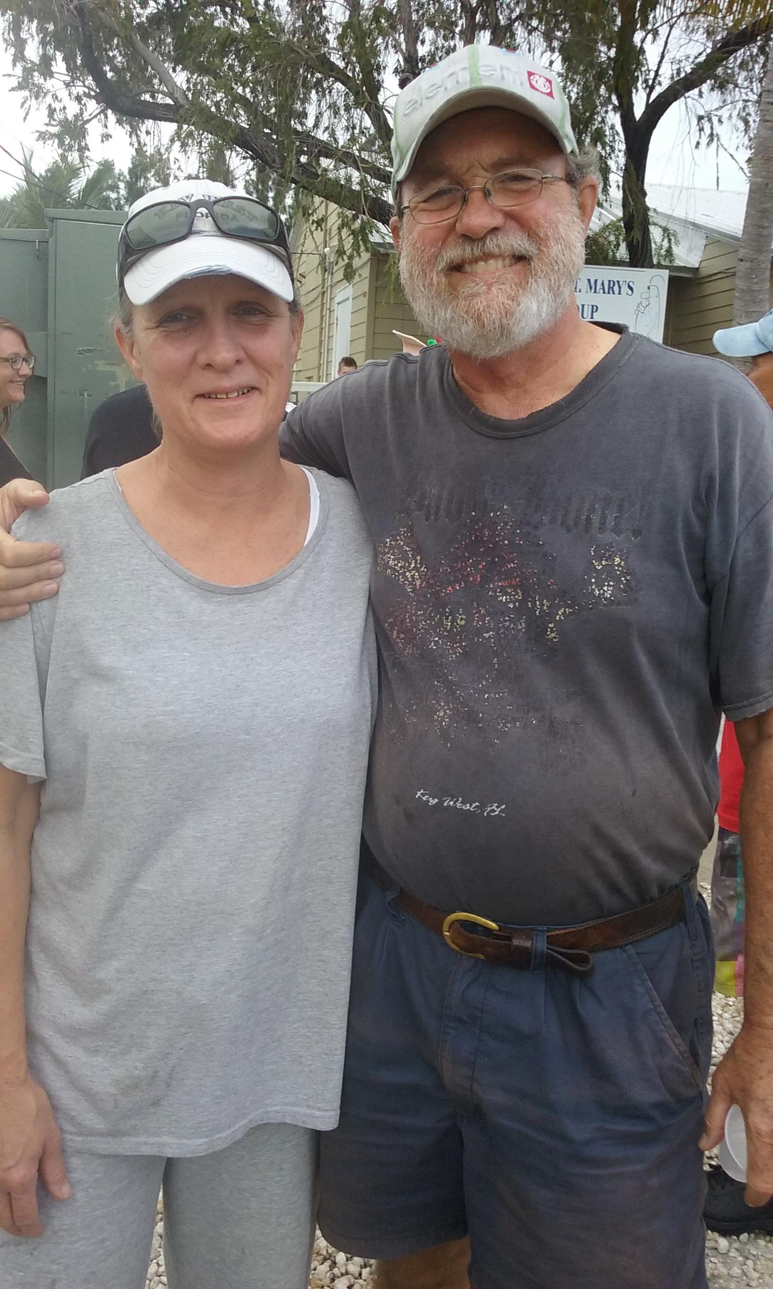 Kari & Sloan, Christmas 2016, KW soup kitchen