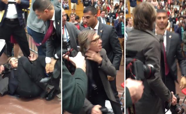 Trump rally fracas