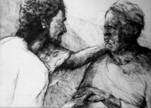 Jesus and leper 2